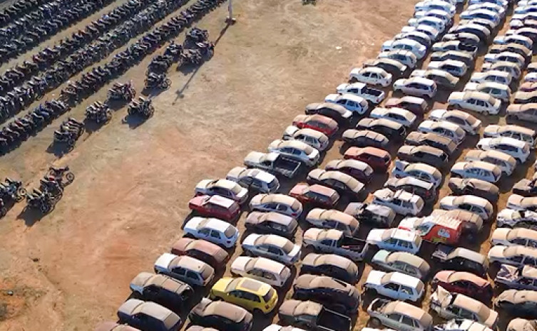 Detran/TO realiza leilão com mais de 600 veículos em Palmas 43 Os veículos estarão expostos para visitação a partir de 7 de julho e seguem até o dia 14 do mesmo mês - Foto: Detran/Governo do Tocantins