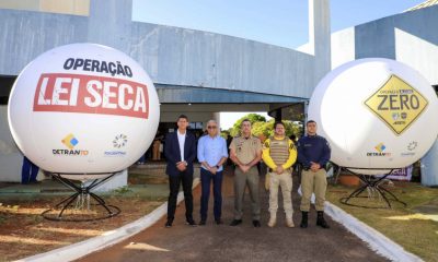 Cerimônia de lançamento da "Operação Lei Seca" e da “Operação Álcool Zero” ocorreram no Quartel do Comando Geral (QCG) em Palmas - Foto: Felix Carneiro/Governo do Tocantins