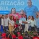 Governador Wanderlei Barbosa e presidente Luiz Inácio Lula da Silva assinam, em Araguatins, acordo que garante ao Tocantins a gestão fundiária de 1,9 milhão de hectares de terras da União - Foto: Antônio Gonçalves/Governo do Tocantins