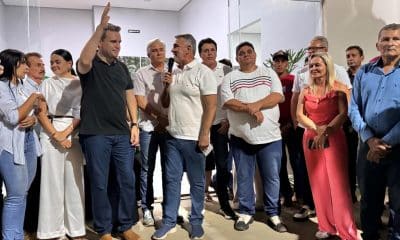 Em seu discurso, Cayres ressaltou a importância das obras para a população. Foto Amanda Germiniani