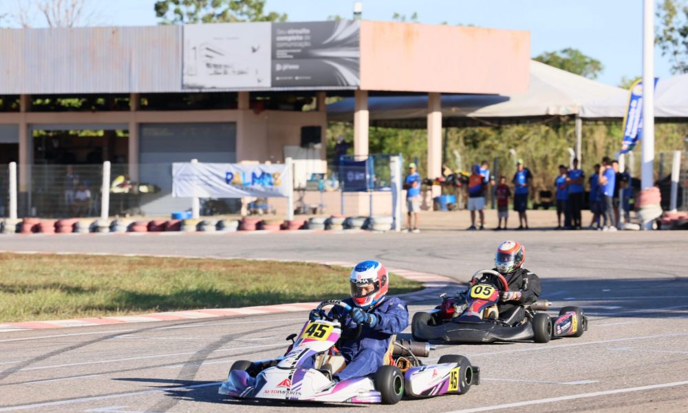Pilotos aceleraram pela última vez na Copa Palmas de Kart 2025 – Foto: Francisco Barros