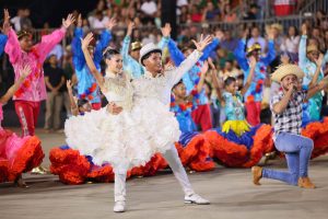 ETI Eurídice Mello apresentou a temática dos elementos da natureza: fogo, água, terra e ar – Foto: Junior Suzuki