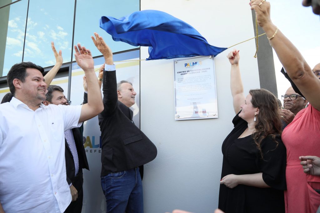 Eduardo Siqueira Campos na inauguração