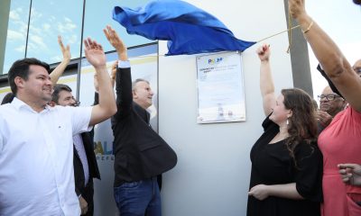Eduardo Siqueira Campos na inauguração