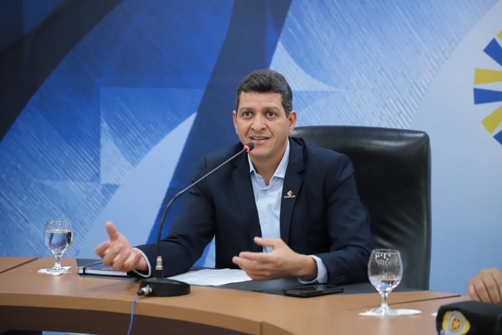 A reunião reforça o compromisso do Tocantins em seguir as metas estabelecidas pelo Pnatrans, que prevê a redução pela metade no número de mortes no trânsito até 2030. - Créditos: Felix Carneiro/Governo do Tocantins