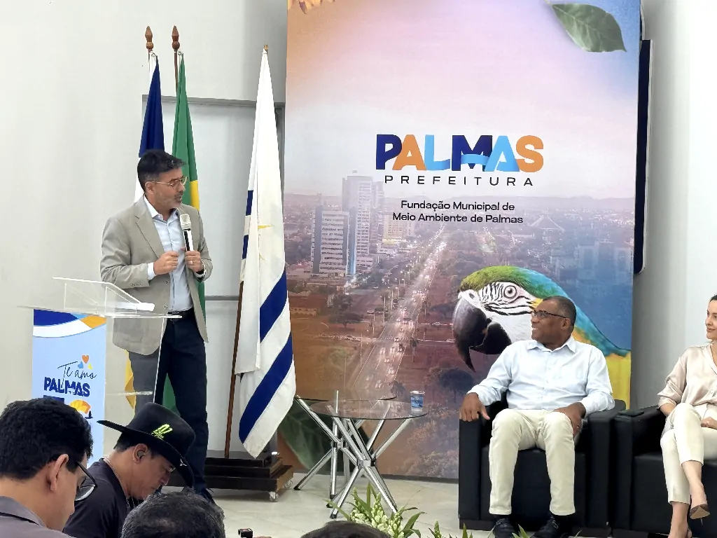 Palmas dá início à Semana do Meio Ambiente com anúncio do futuro Jardim Zoobotânico. Foto Jaciara Barros