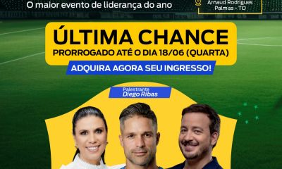 Jogada de Líder chega a Palmas com Diego Ribas, Érika Belon e Rafael Cortez