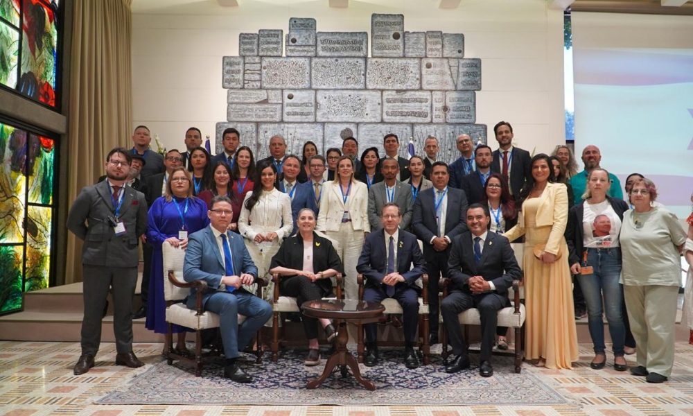 Comitiva foi recebida pelo presidente do Estado de Israel, Isaac Herzog, e sua esposa, Michal Herzog, na residência oficial em Jerusalém