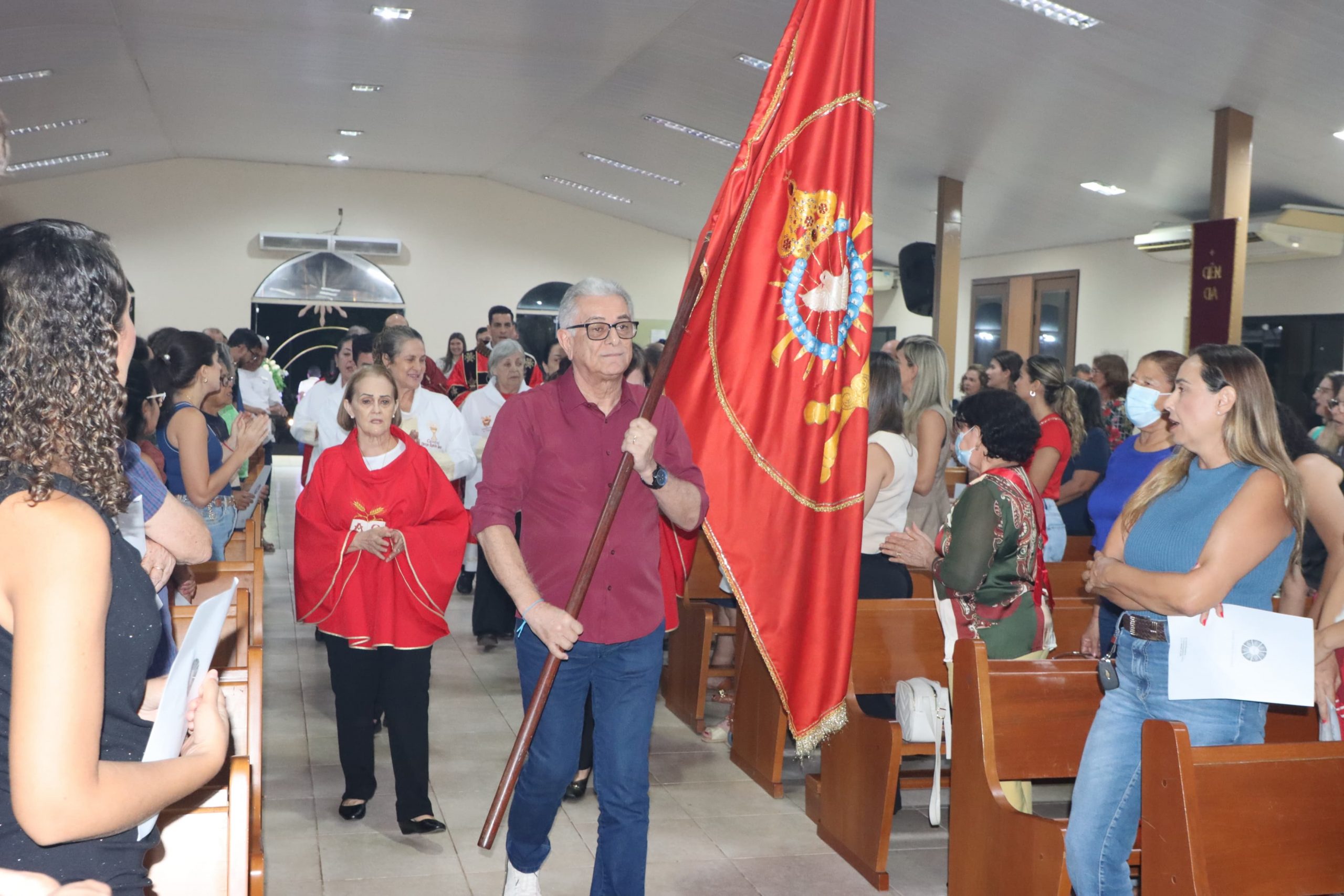 O secretário Hercy Filho representou do governador Wanderlei Barbosa e destacou o compromisso da gestão com o fortalecimento do turismo religioso Adiel Ponte/Governo do Tocantins