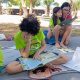Crianças participam do Clube da Leitura e Amizade em Palmas