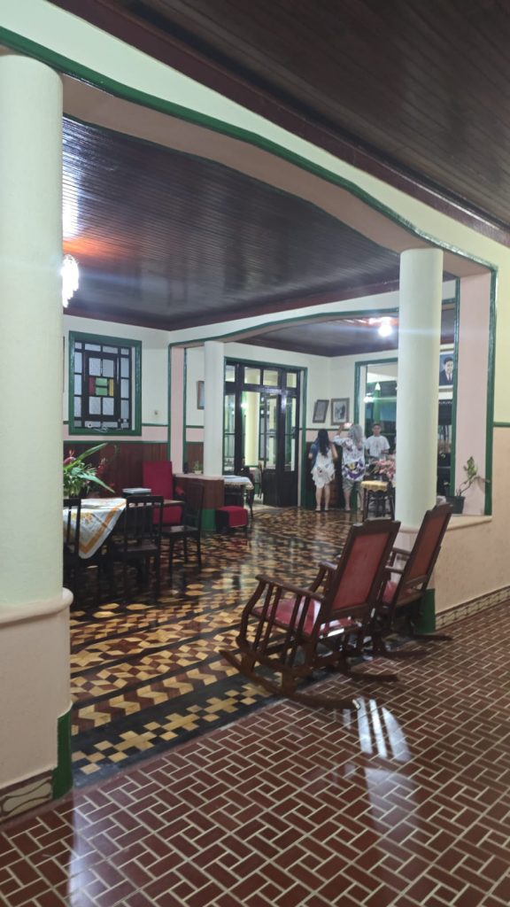 Interior do hotel Farol