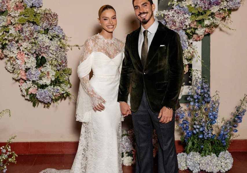 Os fotógrafos Anna Quast e Ricky Arruda, responsáveis por registrar o casamento no Rio, também assinaram os cliques da celebração no interior