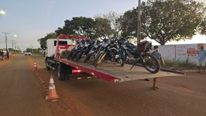 Foram lavrados 491 autos de infração durante as abordagens, também foram realizados testes de alcoolemia, com um resultado negativo e uma recusa. Créditos: Ascom Detran/Governo do Tocantins