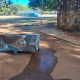 Bebedouro danificado por vandalismo será retirado do parque – Foto: divulgação