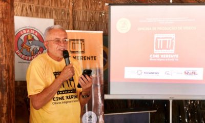 Secretário de Estado da Cultura, Tião Pinheiro, destaca ações do Governo do Tocantins que impulsionam o audiovisual tocantinense - Foto: Elton Abreu/Governo do Tocantins