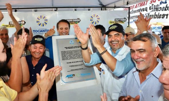 Governador Wanderlei Barbosa inaugura a pavimentação asfáltica da TO-239, no trecho entre Itapiratins e Itacajá, concretizando um sonho aguardado há 36 anos pela população da região - Foto: Antônio Gonçalves/Governo do Tocantins