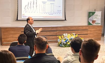 Programação de estreia contou com aula magna sobre osteoporose, atividades práticas e palestras sobre inovação médica