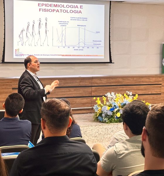 Programação de estreia contou com aula magna sobre osteoporose, atividades práticas e palestras sobre inovação médica