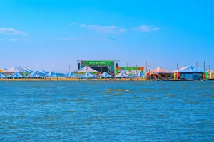 Praia da Gaivota, em Araguacema, é um dos destinos mais procurados da Temporada de Praia 2025 no Tocantins - Foto: Ademir dos Anjos/Governo do Tocantins