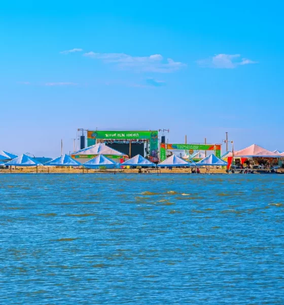 Praia da Gaivota, em Araguacema, é um dos destinos mais procurados da Temporada de Praia 2025 no Tocantins - Foto: Ademir dos Anjos/Governo do Tocantins