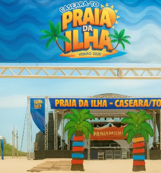 A Praia da Ilha, em Caseara, encanta com águas calmas, ilhas e infraestrutura para toda a família - Ademir dos Anjos/Governo do Tocantins