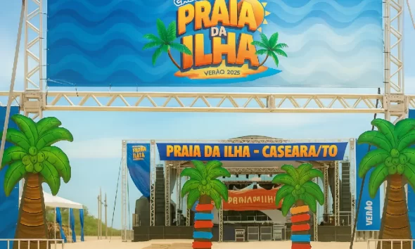 A Praia da Ilha, em Caseara, encanta com águas calmas, ilhas e infraestrutura para toda a família - Ademir dos Anjos/Governo do Tocantins