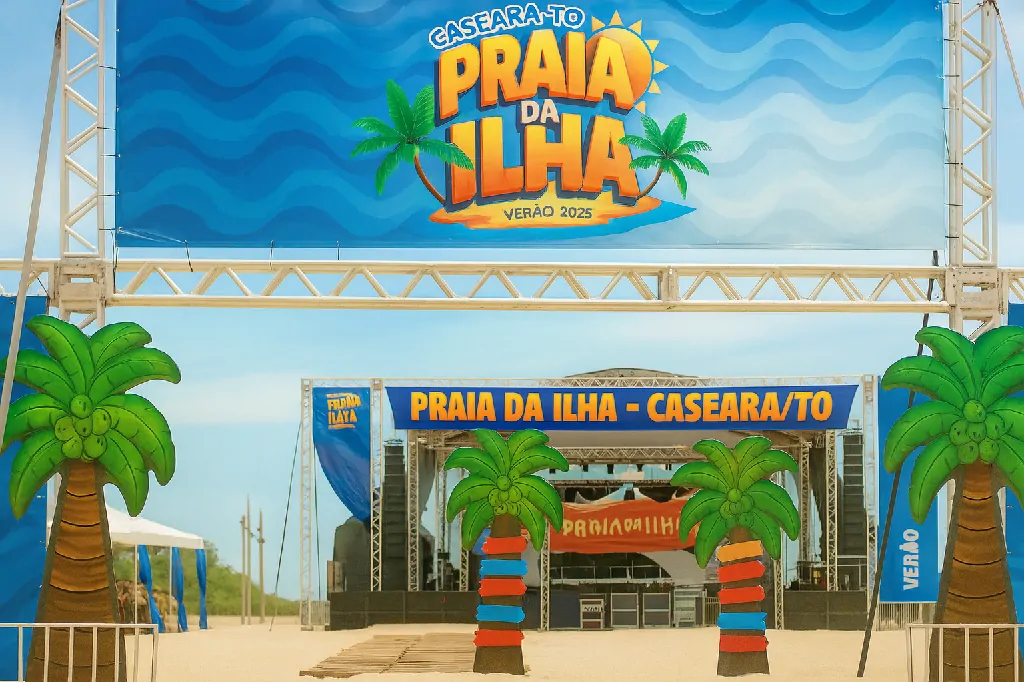 Caseara: Praia da Ilha reforça segurança e atrativos 36 A Praia da Ilha, em Caseara, encanta com águas calmas, ilhas e infraestrutura para toda a família - Ademir dos Anjos/Governo do Tocantins