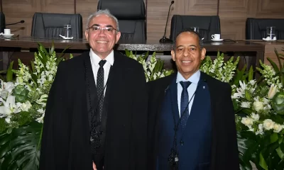Sessao Posse Dr. Adolfo Dr. Joao Rodrigues e mesa diretora - Fotos Carlos Eller TRE-TO
