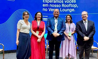 Vice-presidente do Senado Eduardo Gomes participa de evento sobre inovação e inteligência artificial em Portugal