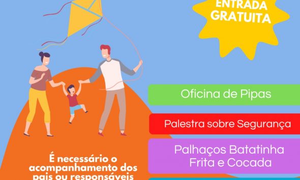 No dia 26 de julho, a Prefeitura de Palmas traz o Festival de Pipas à Praia da Graciosa, garantindo diversão e segurança para todos.