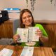 A fisioterapeuta Talita Brunes, especialista em reconstrução crânio facial e voluntária da ACBG Brasil no Tocantins