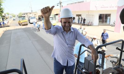 Prefeito Eduardo Siqueira acompanhou de perto todas as etapas da obra, desde o início até a sua finalização – Foto: Edu Fortes