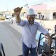 Prefeito Eduardo Siqueira acompanhou de perto todas as etapas da obra, desde o início até a sua finalização – Foto: Edu Fortes