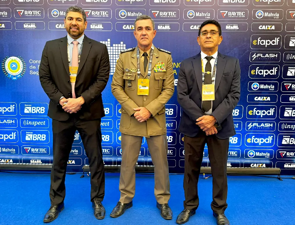 Cel. Márcio Barbosa e comitiva tocantinense participam da Conferência ILAP 2025, que reúne líderes da segurança pública de todo o Brasil.

