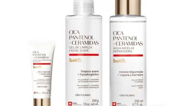 A linha Botik Cica Pantenol + Ceramidas, recém-lançada pelo O Boticário, é puro charme e cuidado — perfeita para quem quer unir beleza e bem-estar, especialmente em looks comfy-chic ou inspirados no athleisure.