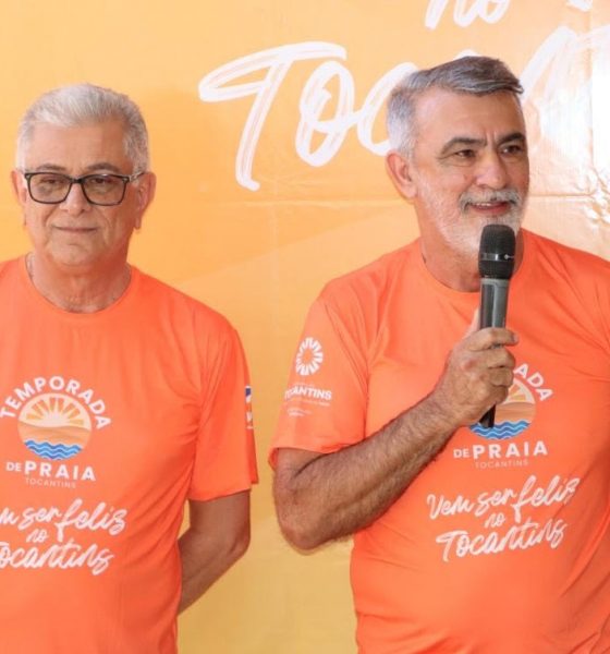 Cayres celebrou o pagamento das emendas para fortalecer o turismo durante evento da Setur. Foto Mazim Aguiar/Setur Tocantins