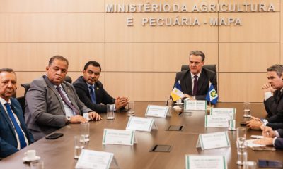Durante a reunião, o governador Wanderlei Barbosa destacou as prioridades da gestão na área da saúde e a importância do apoio da União - Foto: Vinícius Santa Rosa/Governo do Tocantins