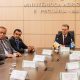 Governador Wanderlei Barbosa esteve acompanhado de equipe tocantinense durante encontro com o ministro Carlos Fávaro, em Brasília - Foto: Vinícius Santa Rosa/Governo do Tocantins