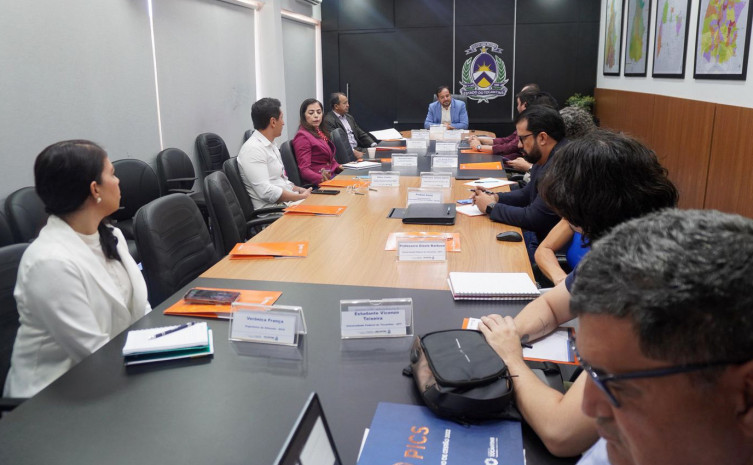 Secretário Carlos Humberto Lima coordenou a reunião com parceiros estratégicos para apresentação dos avanços do Plano Tocantins 2045 , que visa promover o desenvolvimento econômico sustentável de longo prazo - Foto: Sics/Governo do Tocantins