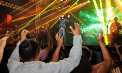 Show do padre Fábio de Melo fez parte da programação do festejo deste ano e contou com apoio do Governo do Tocantins - Foto: Tharson Lopes/Governo do Tocantins