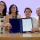 Assinado termo de convênio entre o Governo do Tocantins e o Ministério das Mulheres para a Casa da Mulher Brasileira em Palmas, no valor de R$ 2,5 milhões - Foto: Adilvan Nogueira/Governo do Tocantins