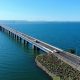 Reparos no aterro e via da ponte sobre o Lago de Palmas visam garantir a segurança da estrutura que antecedem o início da construção da duplicação da ponte - Foto: Adilvan Nogueira/Governo do Tocantins