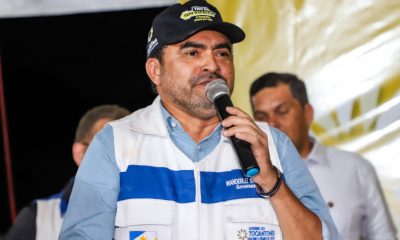 Governador Wanderlei Barbosa oficializa, nesta quarta-feira, 27, a federalização de trecho da TO-050 - Foto: Esequias Araújo/Governo do Tocantins