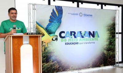 O titular da Semarh, Marcello Lelis, destacou que a criação da caravana surgiu da necessidade de ampliar o debate sobre meio ambiente em todas as regiões do Tocantins - Foto: Jordana Capistrano/Governo do Tocantins