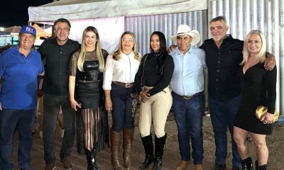 Presidente da Aleto prestigiou programação desta segunda-feira, 11, com o prefeito Zim da Agronorte. Foto Ronaldo Cândido/Ascom Presidência