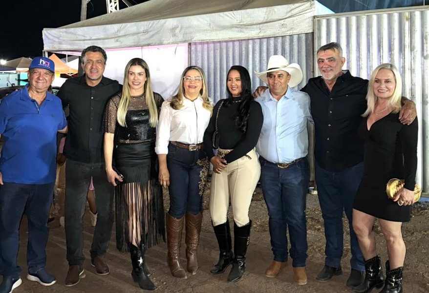 Presidente da Aleto prestigiou programação desta segunda-feira, 11, com o prefeito Zim da Agronorte. Foto Ronaldo Cândido/Ascom Presidência