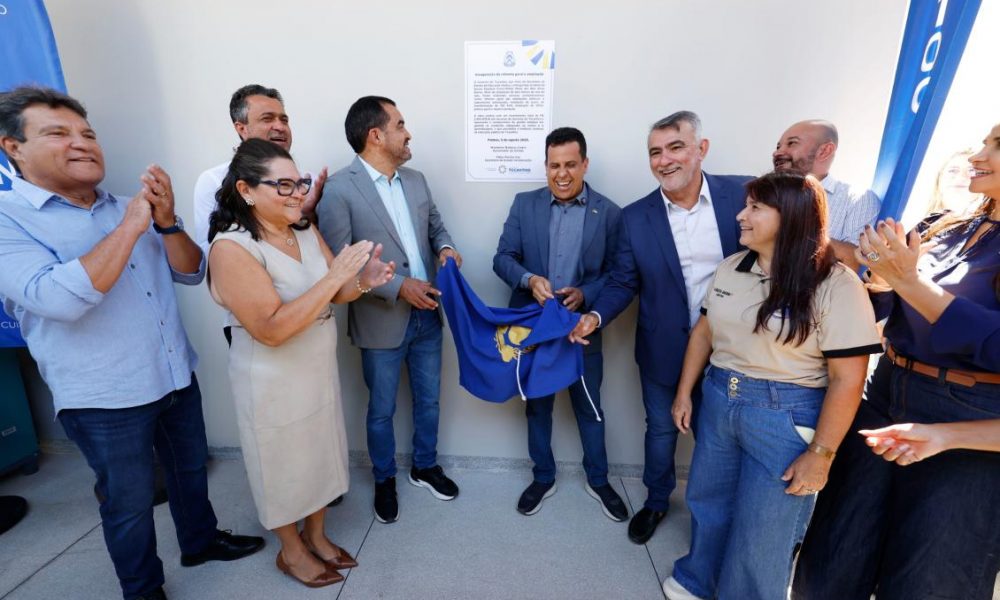 Declaração foi dada durante entrega de reforma de escola no Taquari. Foto Clayton Cristus