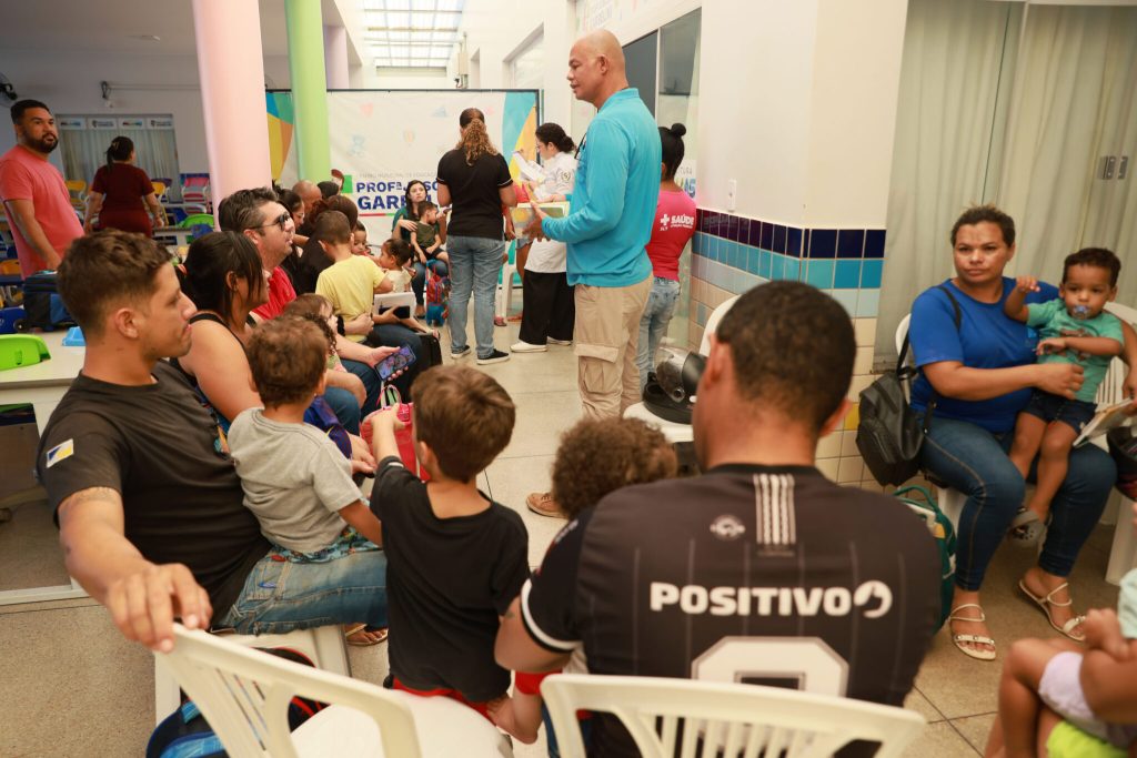 Vacinas serão aplicadas em crianças acompanhadas dos pais – Foto: Lia Mara