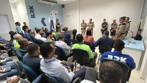 Palestra De Homem para Homem realizada para o público interno da BRK com apoio da PMTO.