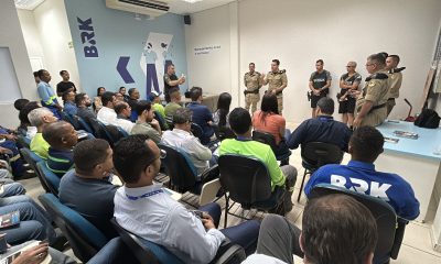 Palestra De Homem para Homem realizada para o público interno da BRK com apoio da PMTO.